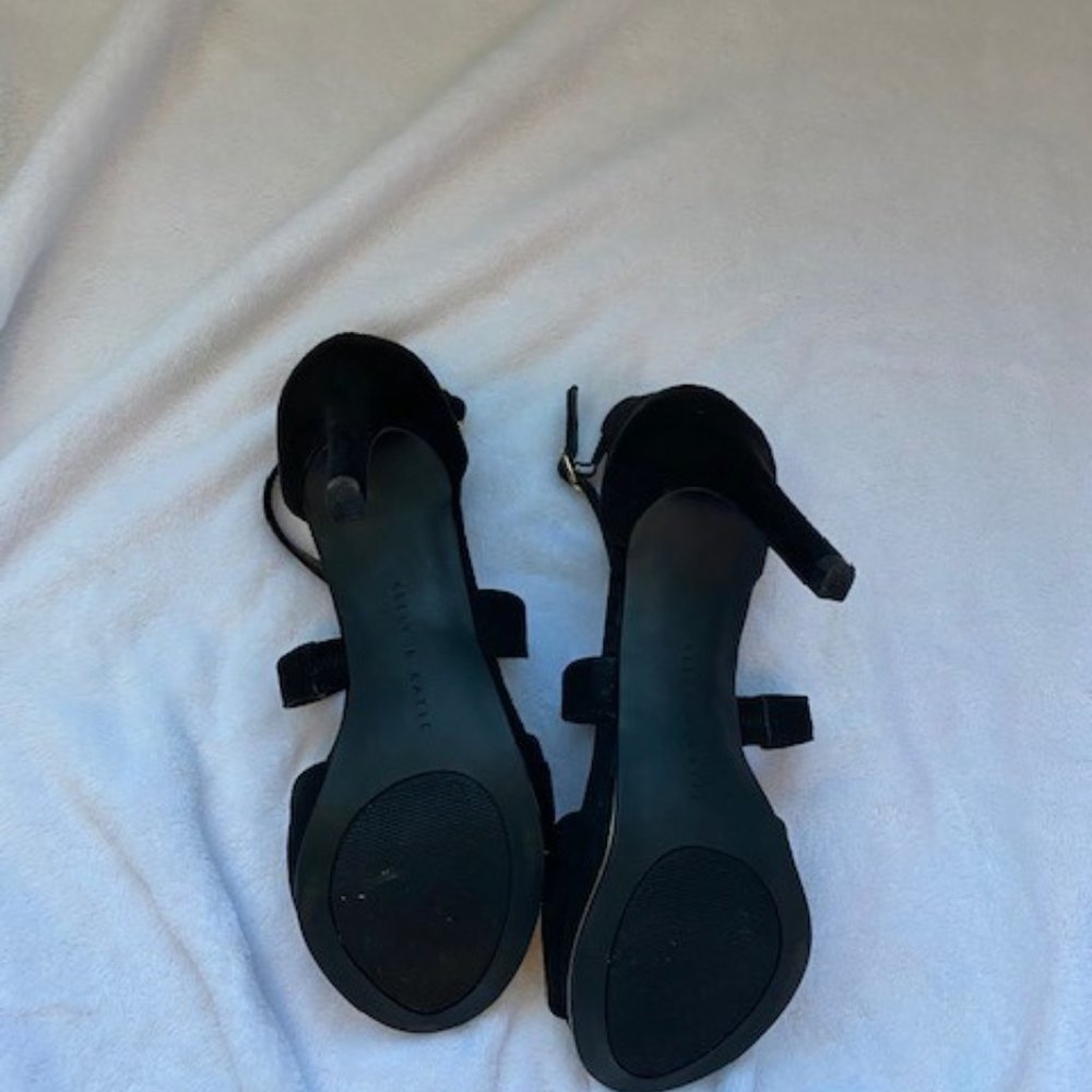 Kelly and Katie Platform Sandal Black 3¾" Heel - Picture 5 of 8